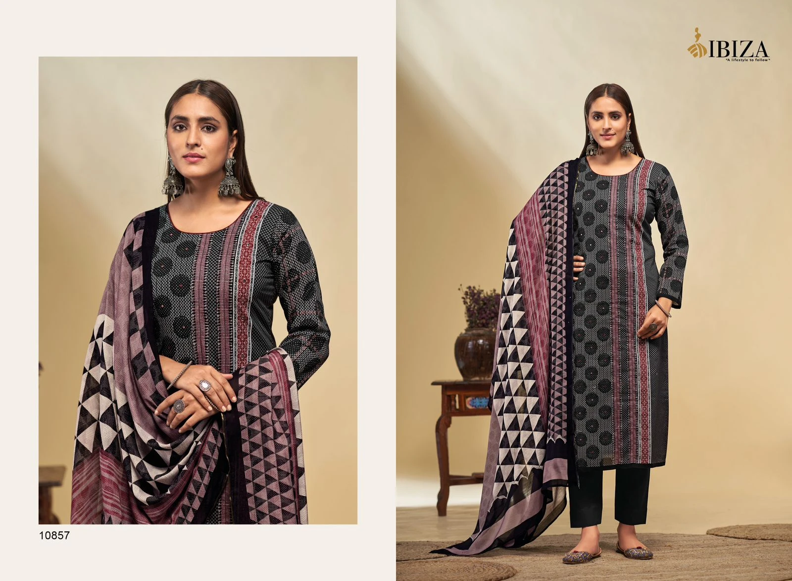 Ibiza Saira Rubia Pure Lawn Cotton Wholesale Fancy Salwar Suit Catalog — Wholesale Salwar Suits, Ibiza wholesale from Surat - Gallery Image 2